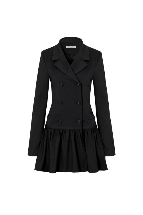 LIORA JACKET DRESS black