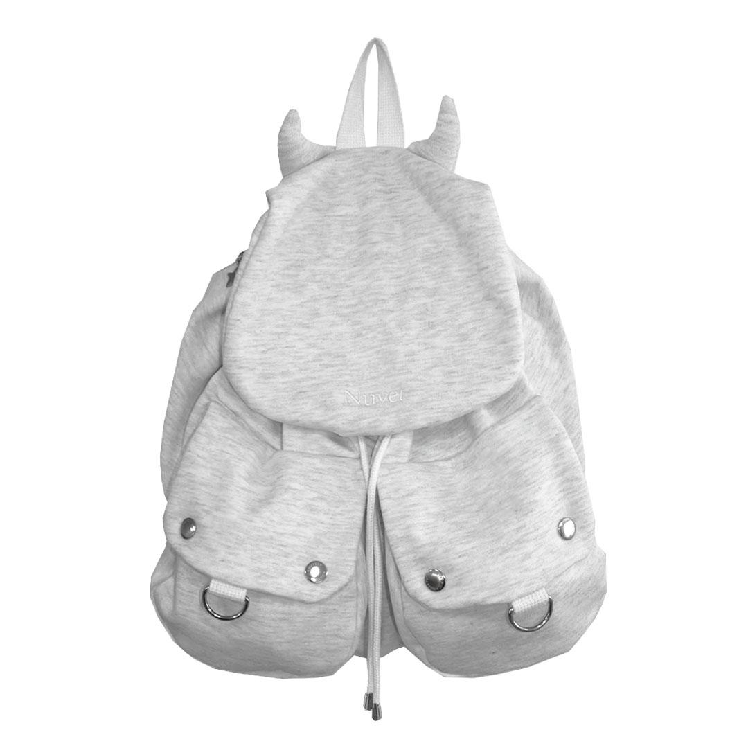 Devil Puff Backpack _ Soft Melange