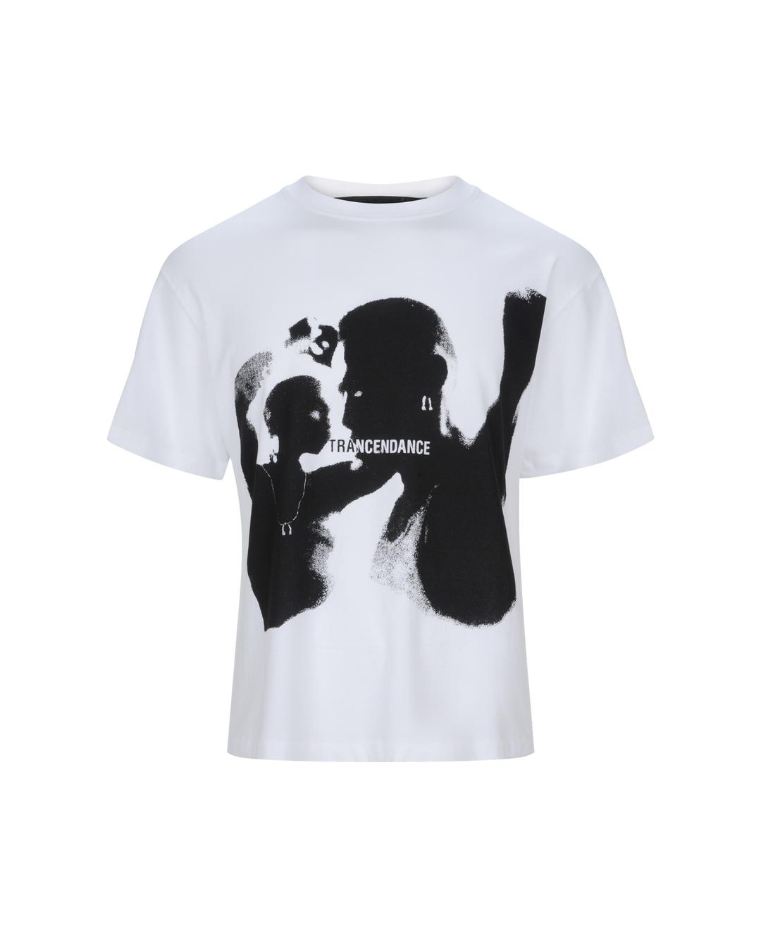 TRANCE T-SHIRT, WHITE