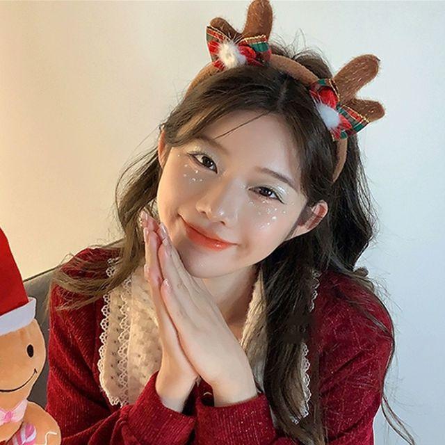 포로리 루돌프 크리스마스 파티 머리띠 헤어밴드