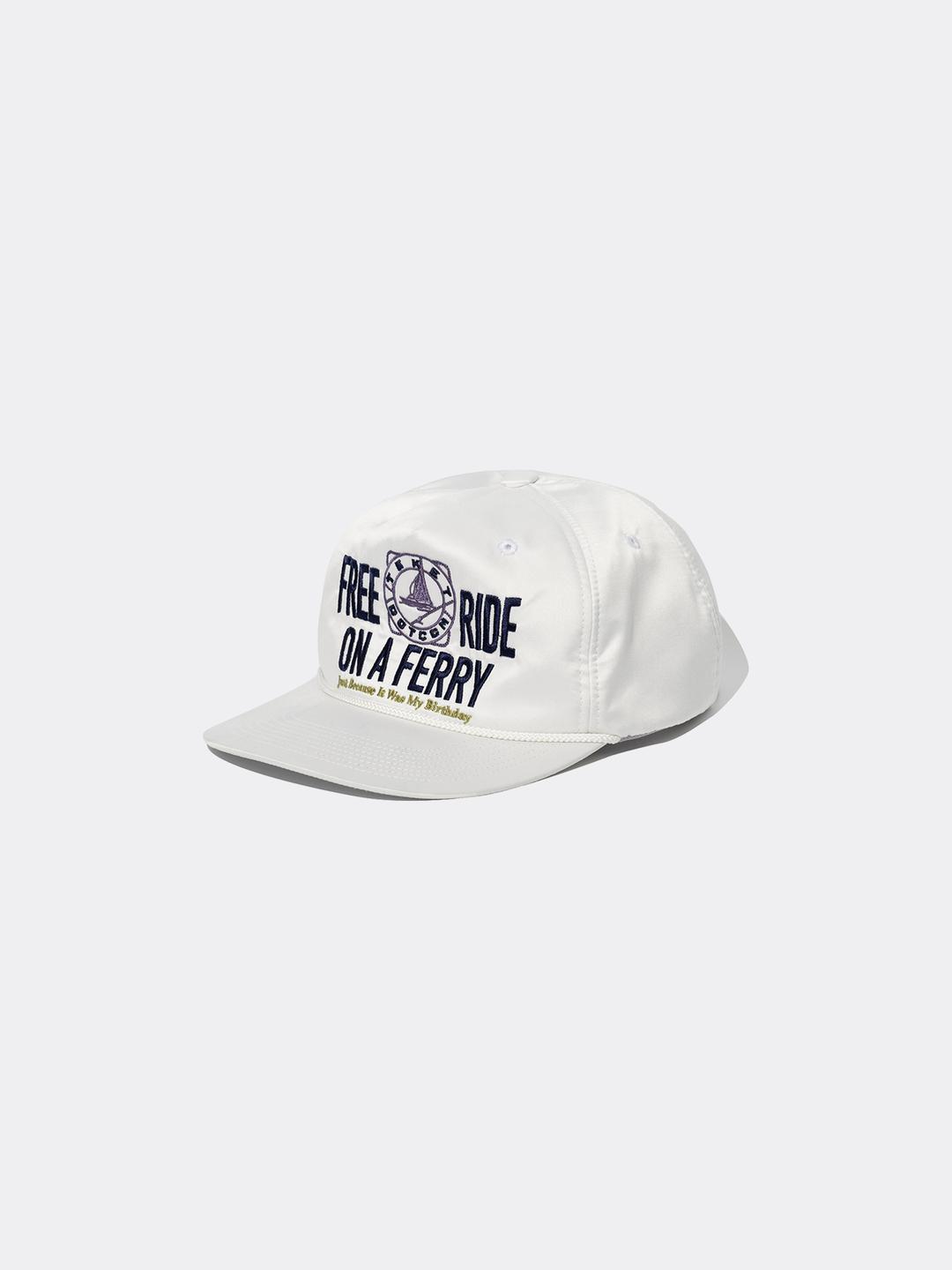 테켓 FERRY SATIN CAP-WHITE