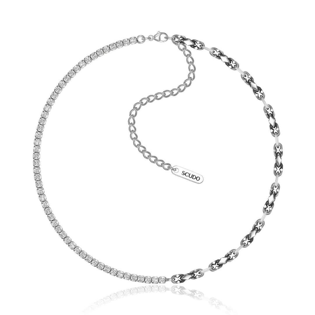 SLN. 22fd 03 shine dolphin 2way necklace