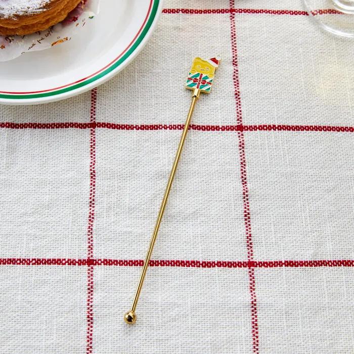 크리스마스 기프트 버터군 스테인리스 머들러