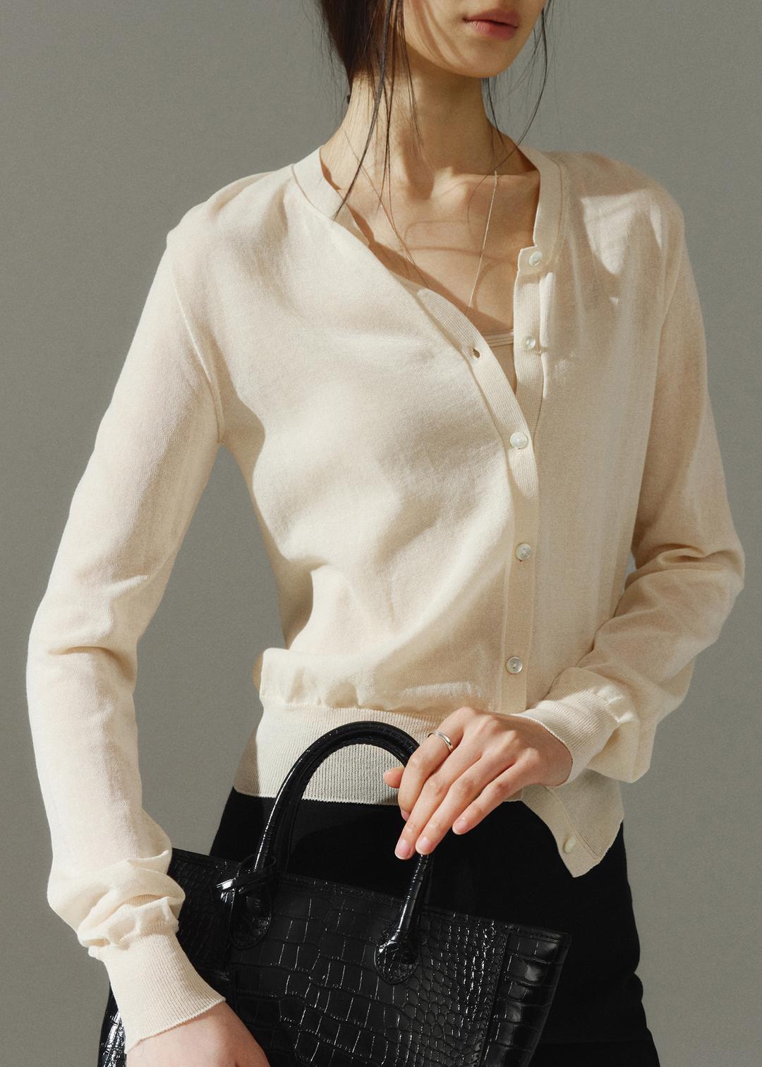 리즐링 시어 가디건