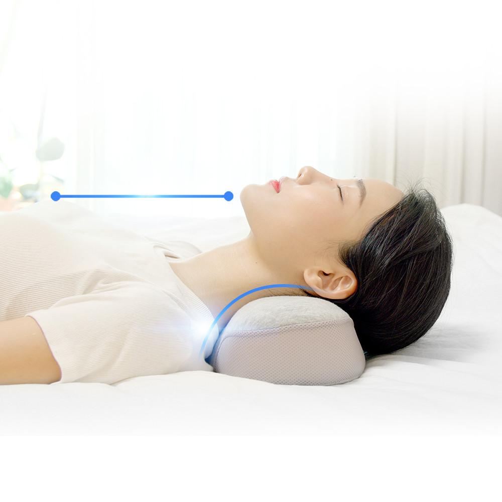 1+1 특가할인 슬래빗 경추베개 메모리폼 낮은 숙면 바른자세 꿀잠 수면 목편한 기능성