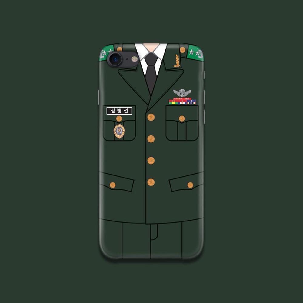 [직업군인/군인 곰신 임관 진급선물] 육군 정복 폰케이스