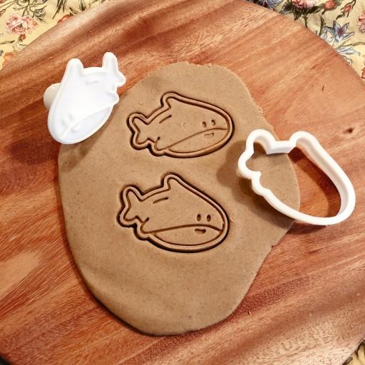 꼬마 상어 쿠키커터 / 죠스 모양 쿠키틀