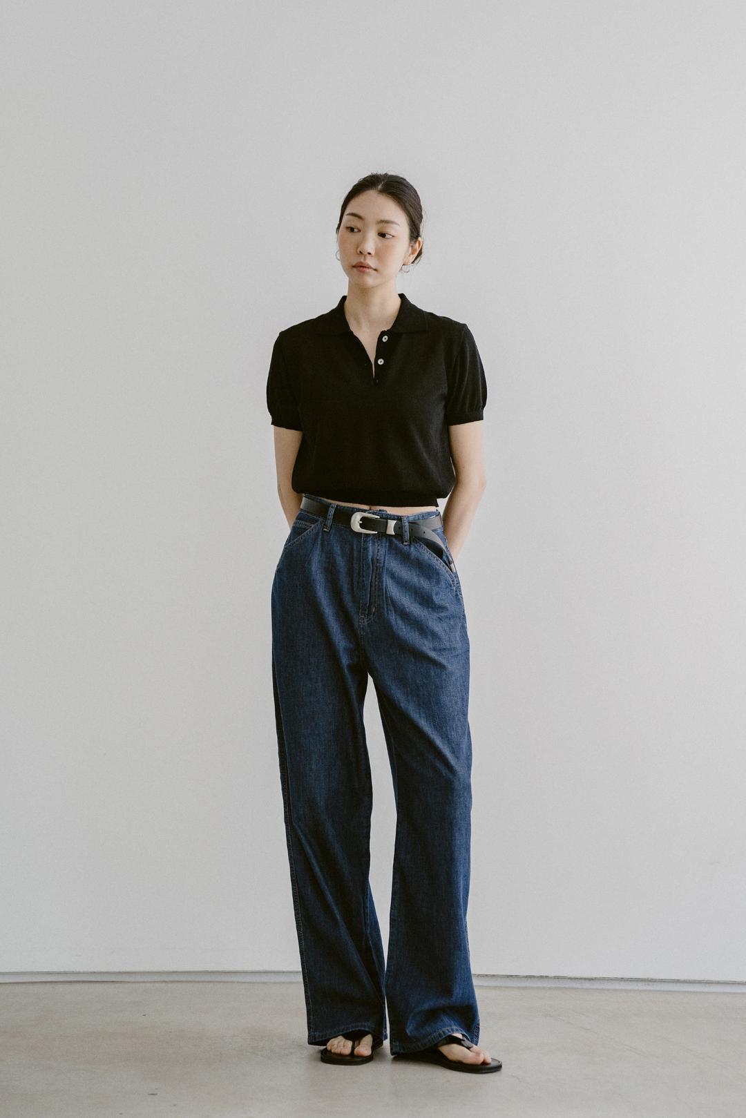 28381_Linen collar knit top [ New Season / 10% DC ] 2일 PM 5 마감