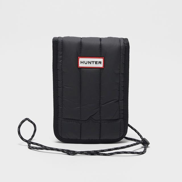 INTREPID PUFFER ESSENTIAL PHONE POUCH (BLACK/RED BOX LOGO)