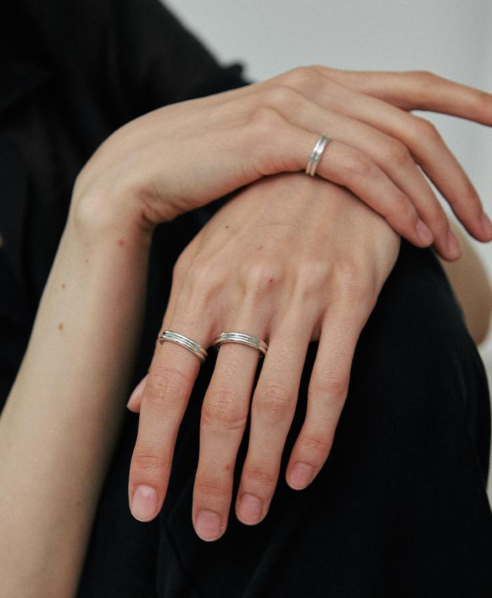 [3차 리오더][10/1 출고][925 silver] Cinq.silver.226 / lisse ring