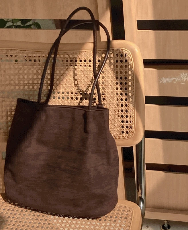 로더 스웨이드 숄더백 (4color)