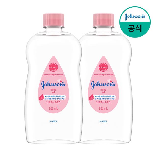 존슨즈 베이비 오일 500ml x2개 : 켄뷰 공식몰