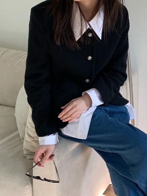 (아이 당일발송, 블랙 2-3일 소요) 트위드 자켓 (2color)