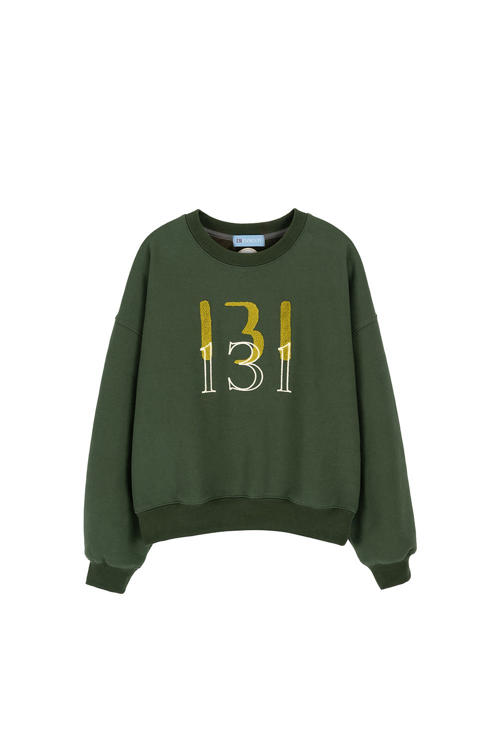131boucle sweatshirt_kaki