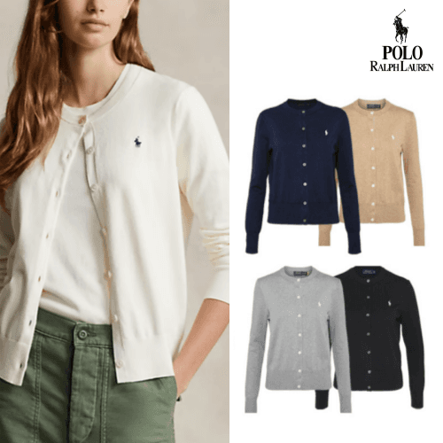 [페스타특가] [POLO] 폴로 랄프로렌 여성 코튼블렌드 피마코튼 가디건 5color (업체별도 무료배송)