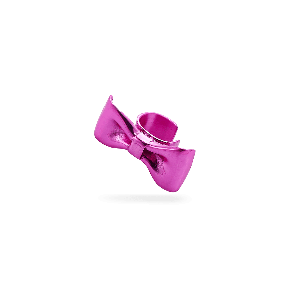 (바로 발송) Reborn Ribbon Earcuff-Pink