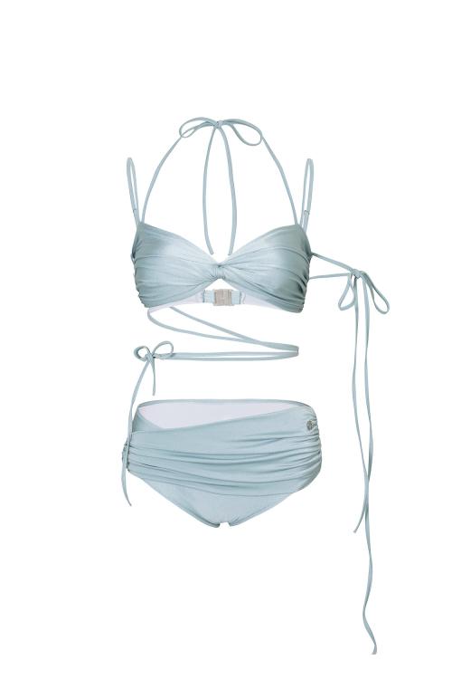 페인오어플레져(PAINORPLEASURE)  MERMAID BIKINI blue - 사이즈 & 후기 | 무신사