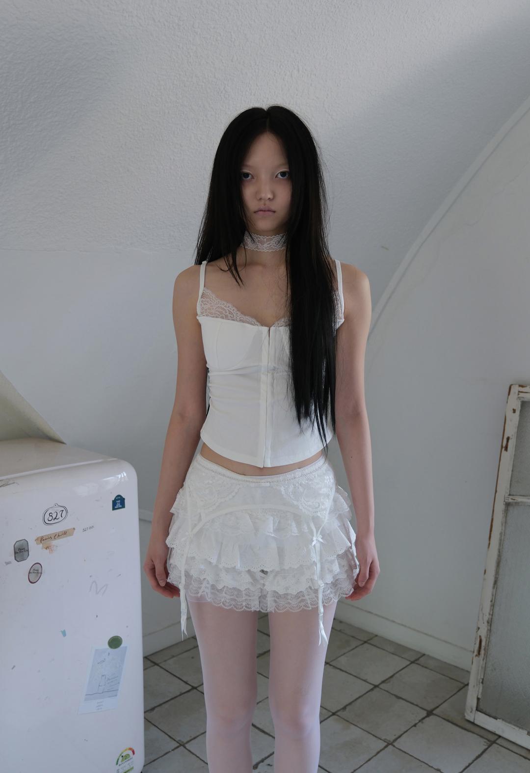 Cotton Corset Sleeveless, 3color