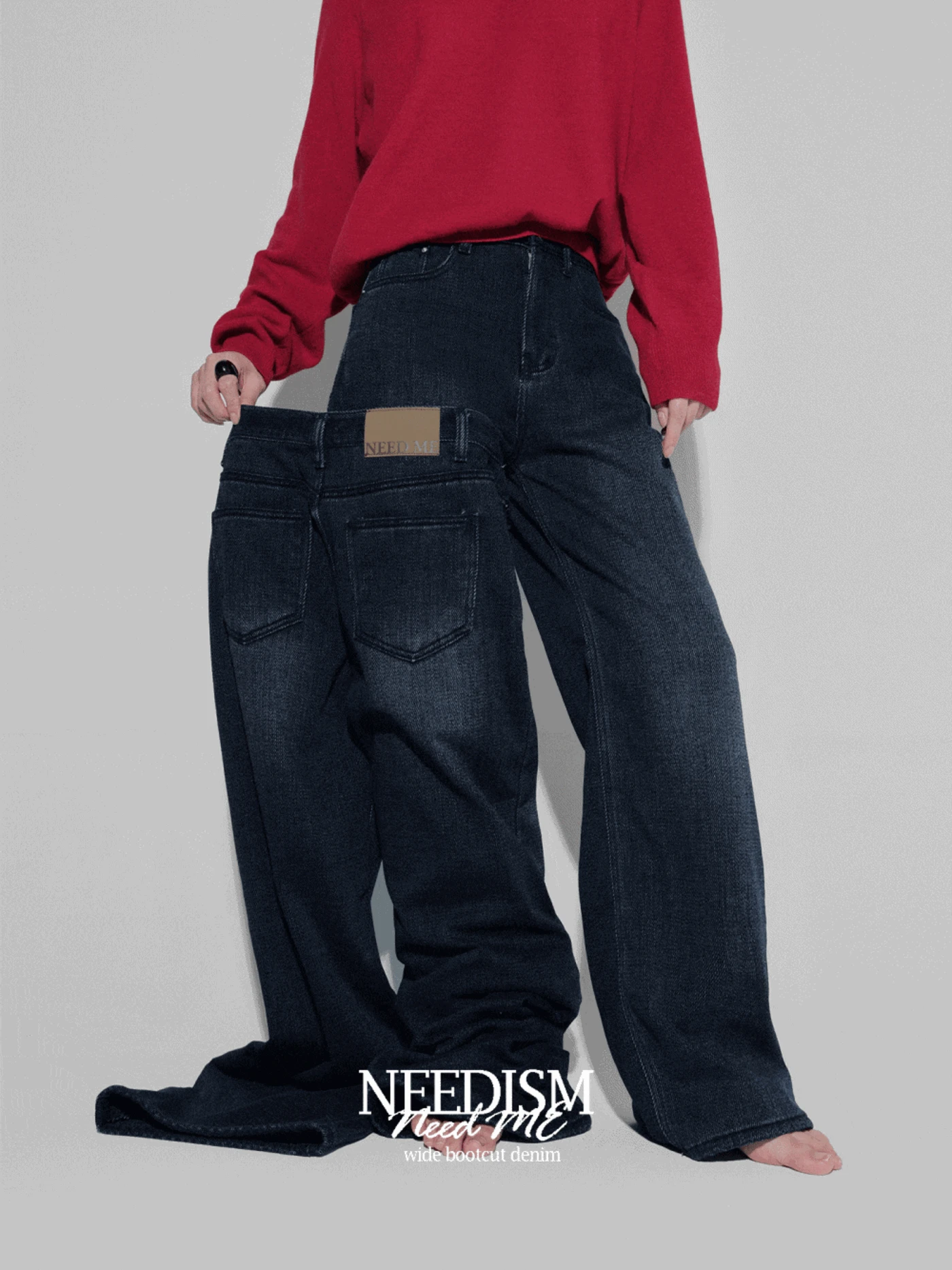 [NEED ME] 와이드부츠컷데님