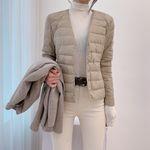 당일출고 [9color] 덕다운 오리털 U넥 V넥 변형 경량 패딩