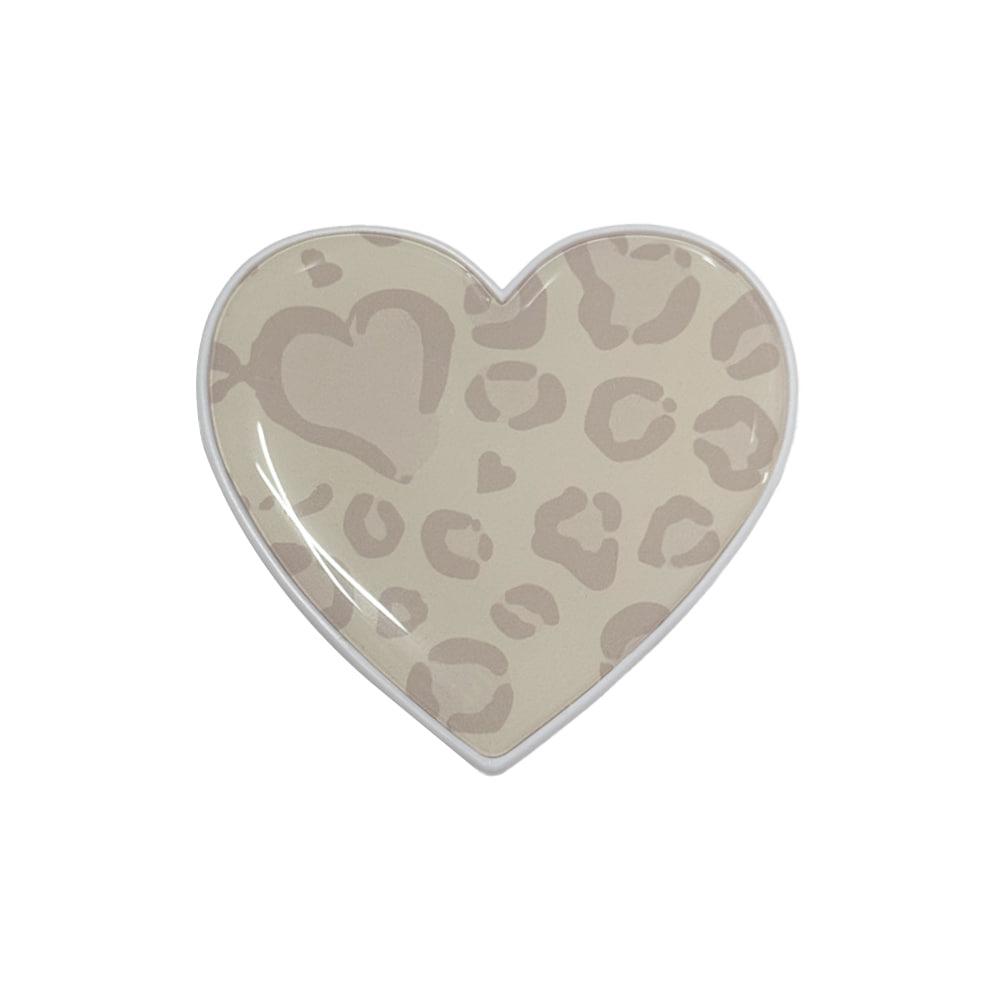 Leopard 그립 Beige