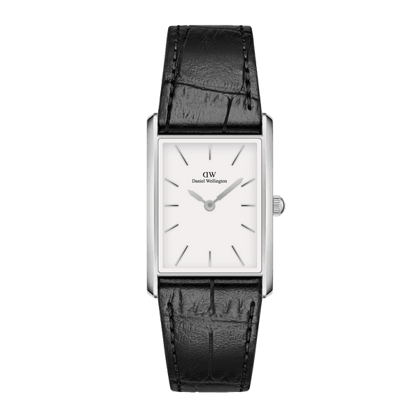 Bound Black Crocodile Silver