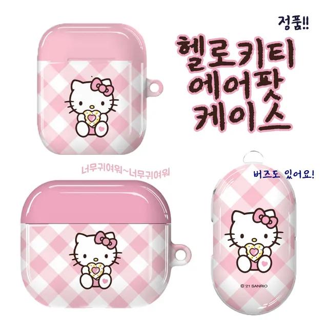 [정품] 헬로키티 에어팟 케이스 키티 버즈케이스 키티케이스 키티에어팟 산리오에어팟케이스 헬로키티 버즈케이스