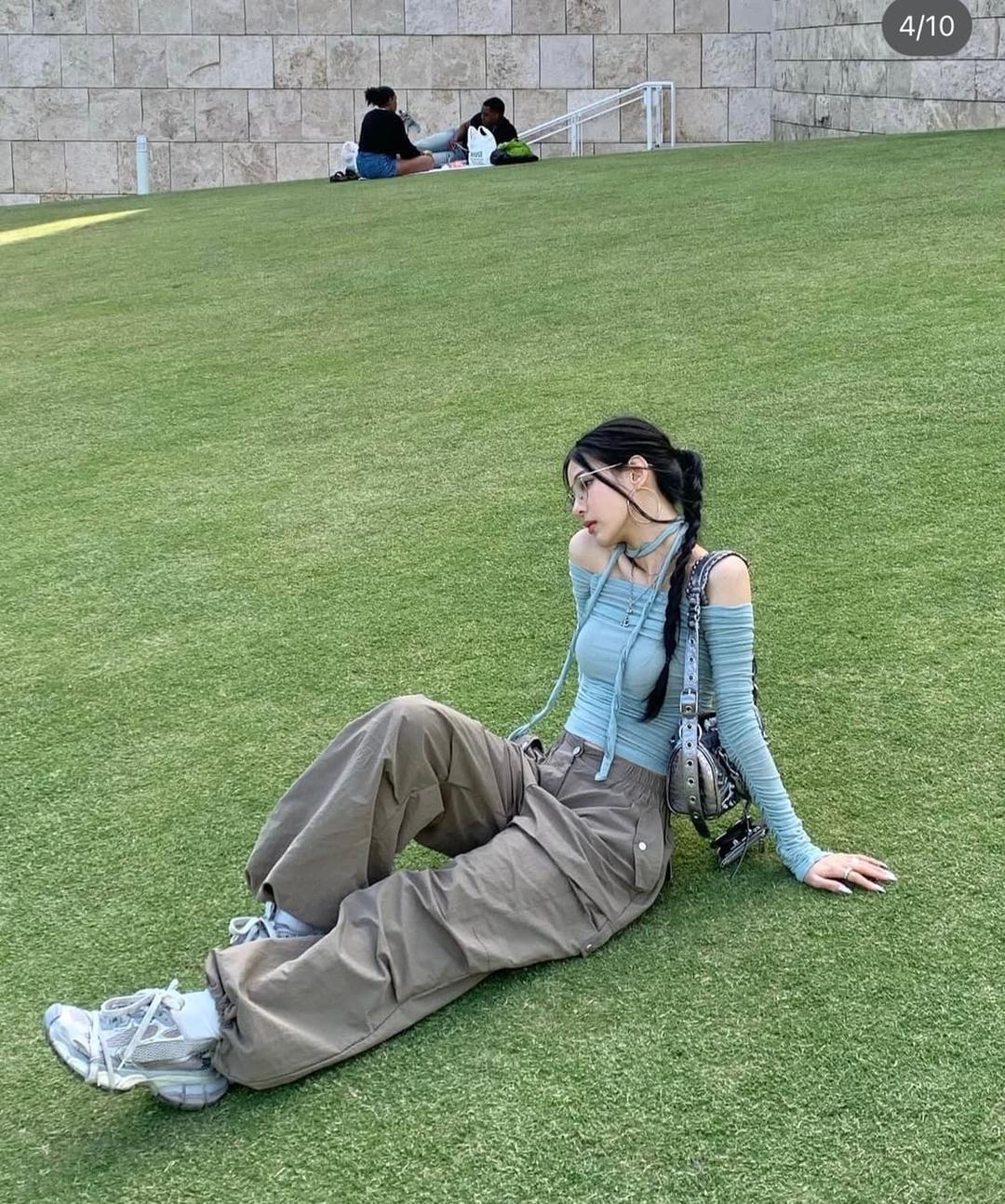 카키포인트 Y2k Cargo Pants(블랙 새상품) | 후루츠패밀리