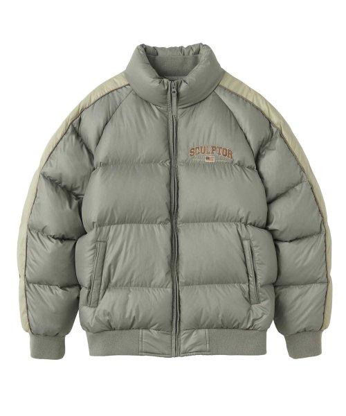 105 RDS Raglan Puffer Down Khaki