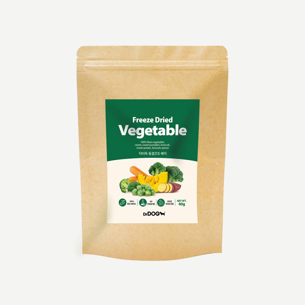 닥터독 비건 리얼 동결건조 베지 40g 