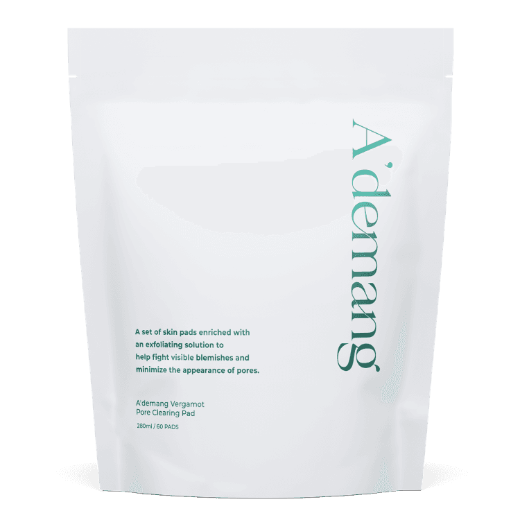 아드망 베르가못 포어 클리어링 토너 리필패드 60매