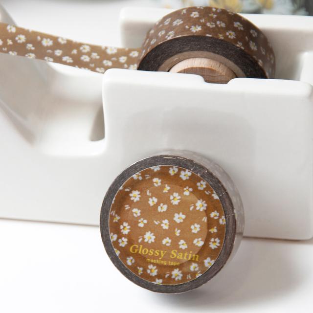 Glossy Satin Masking Tape [Marguerite]