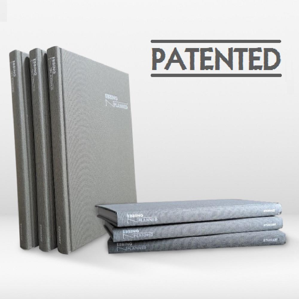 [특허] 에빙하우스 망각곡선 복습 스터디플래너+다이어리, 에빙플랜드 스터디어리 STUDIARY 100일 최고급양장형 A5