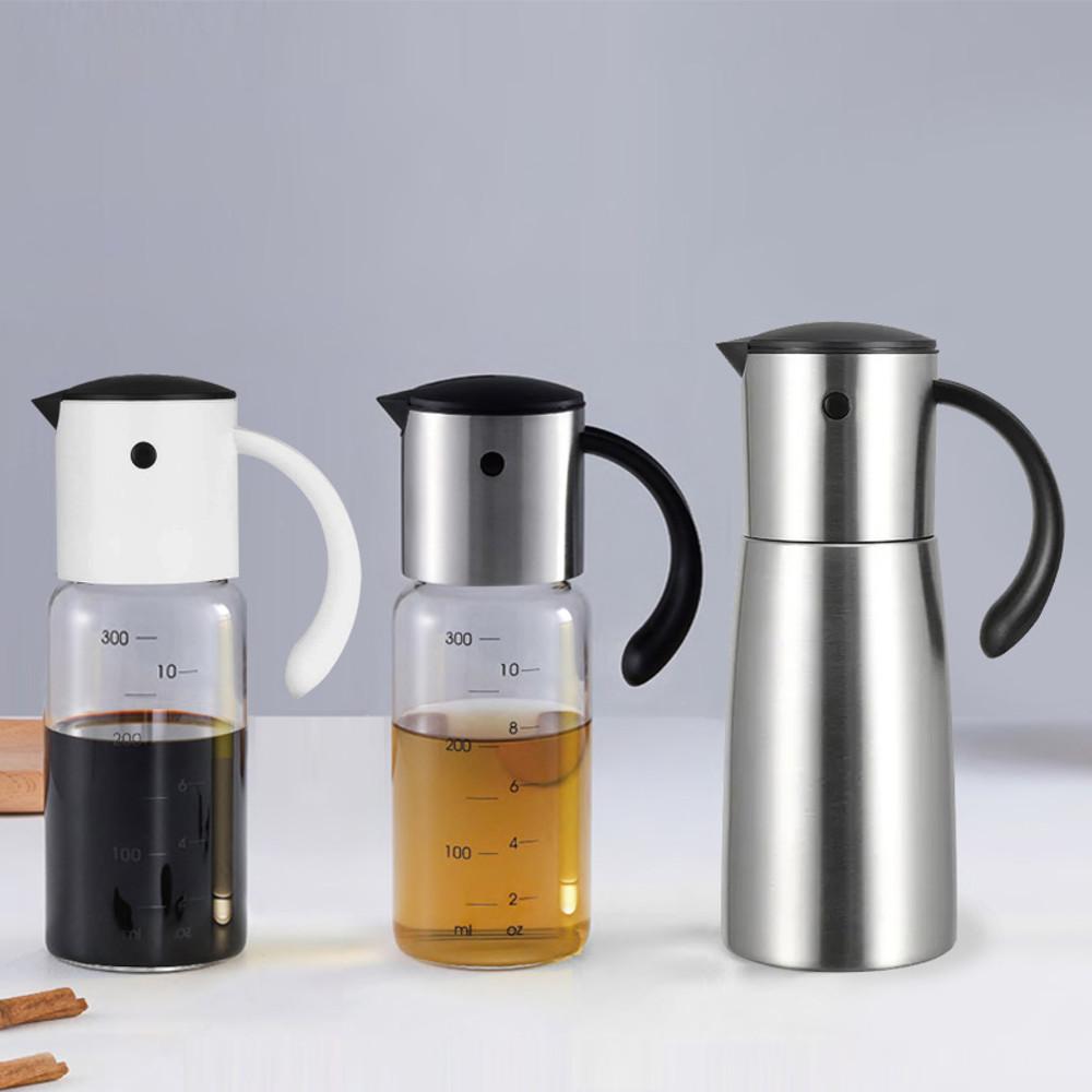 피아니메종 반자동 오일디스펜서 오일병 추천 참기름병 들기름병 간장병 식용유통 식초통 오일스프레이