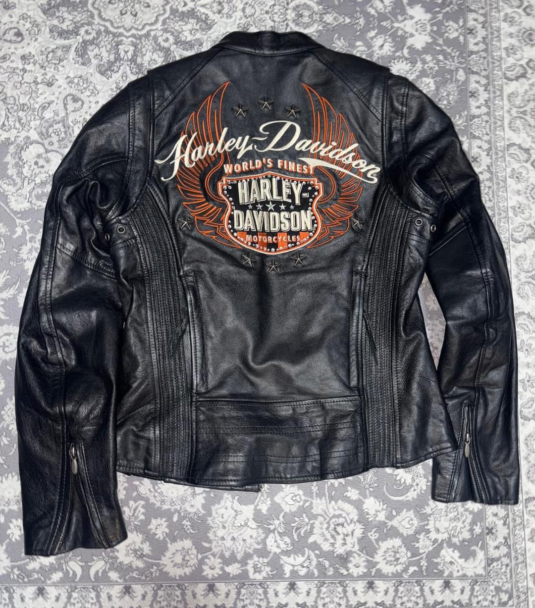 Harley davidson leather jacket | 후루츠패밀리