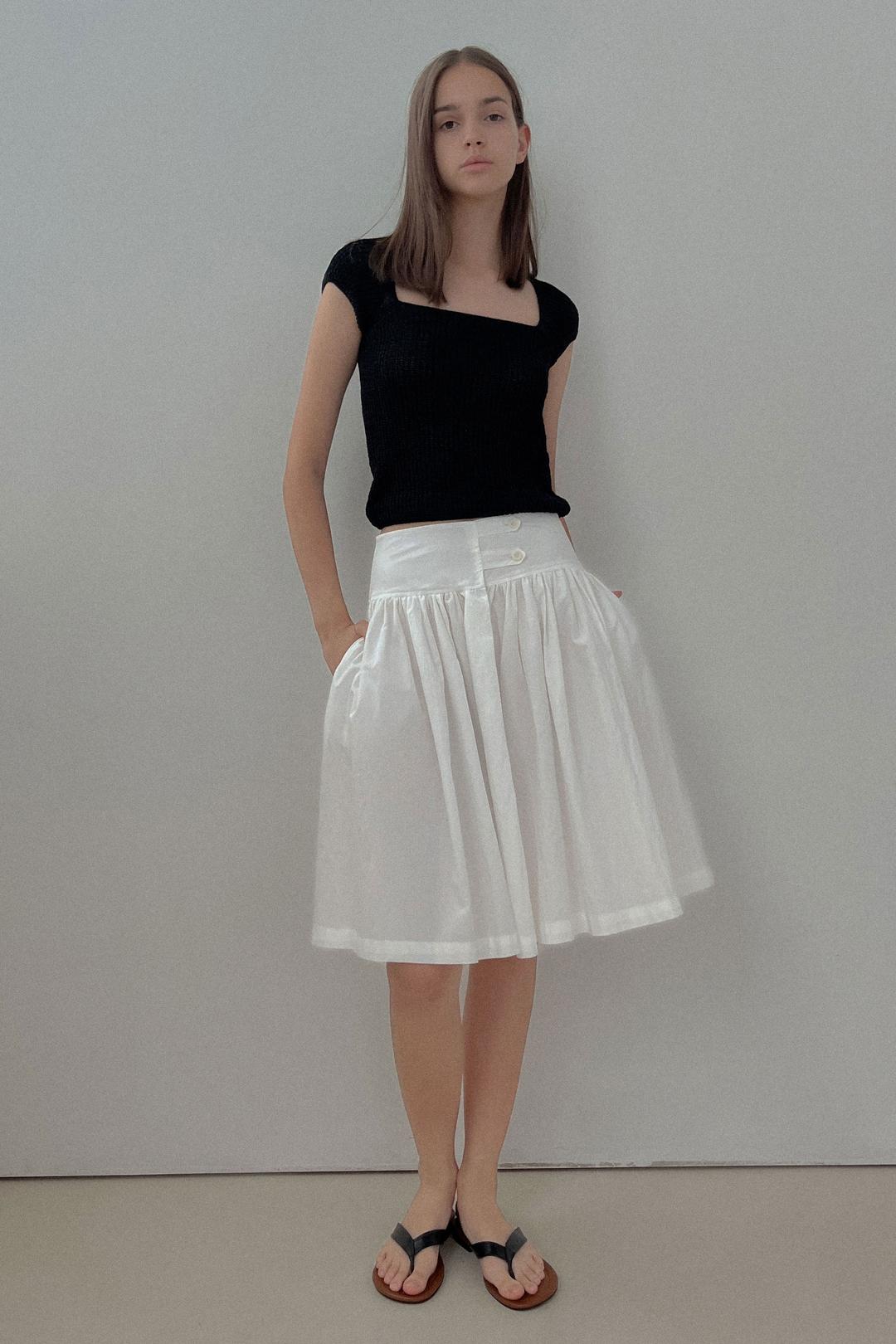 [24 SUMMER][SALT Label] CETUS FLARE SKIRT