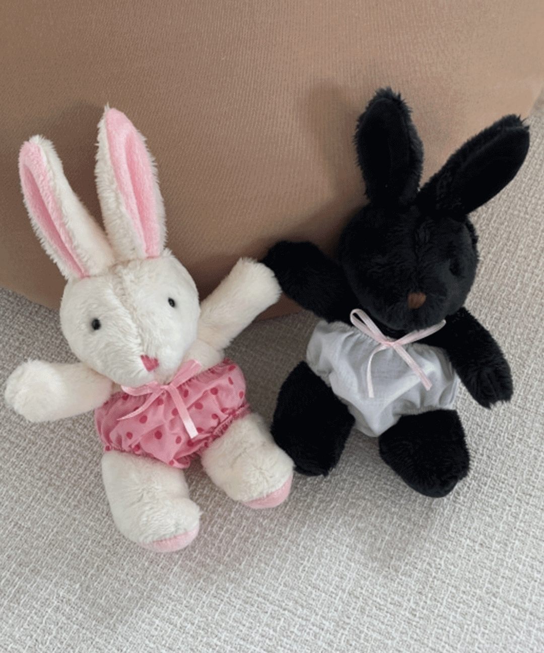 팬티를 입은 토끼 인형 키링 가방고리 책가방 키홀더