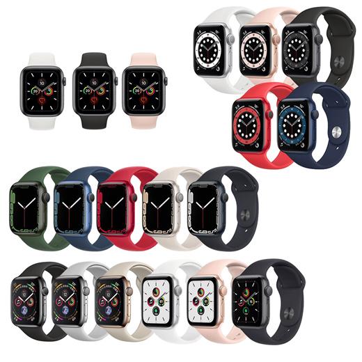 [APPLE] 애플워치 GPS 정품 리퍼 Series 4세대/5세대/6세대/7세대/ SE1세대 (40mm/41mm/44mm/45mm)
