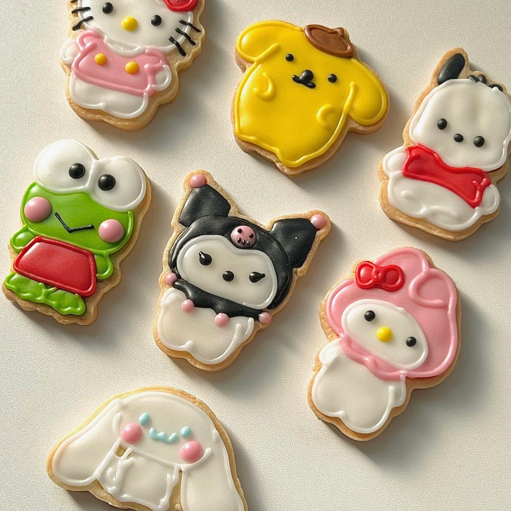 산리오 쿠키 만들기 키트 아이체험 집콕놀이 노오븐 베이킹 어린이집 유치원 단체주문 캐릭터 크리스마스 아이싱 쿠키 [원산지:국산(충청북도 청주시 상당구)]