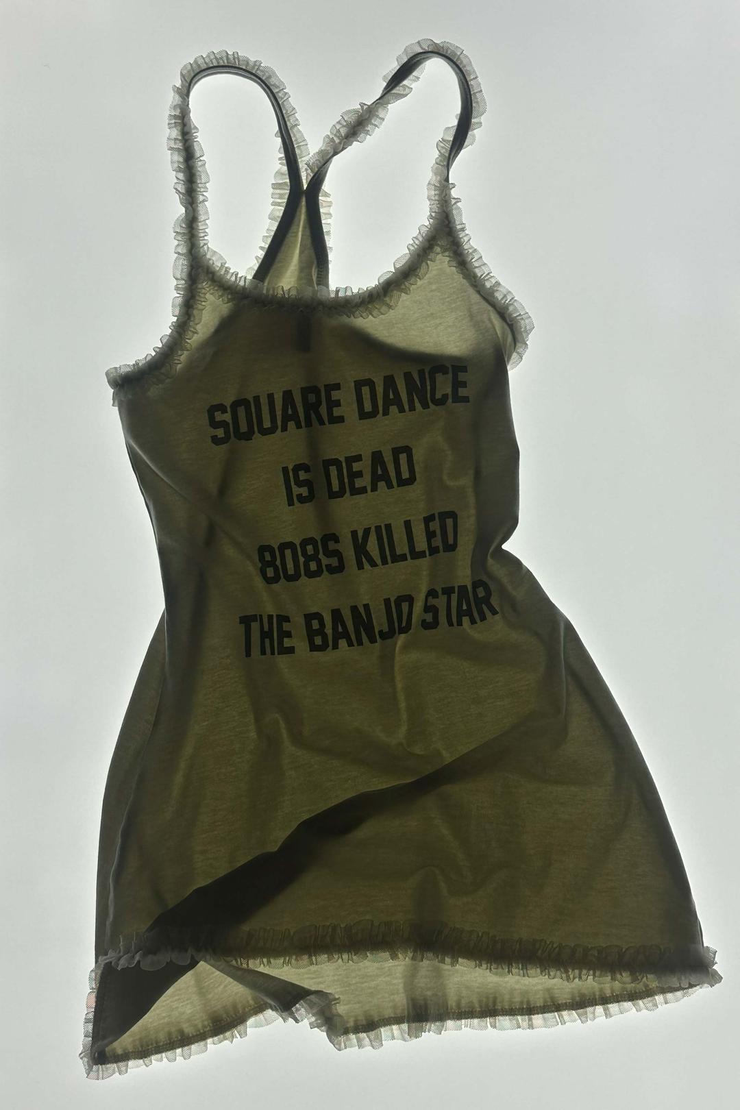 Acid Farm Mini Dress Acid Green