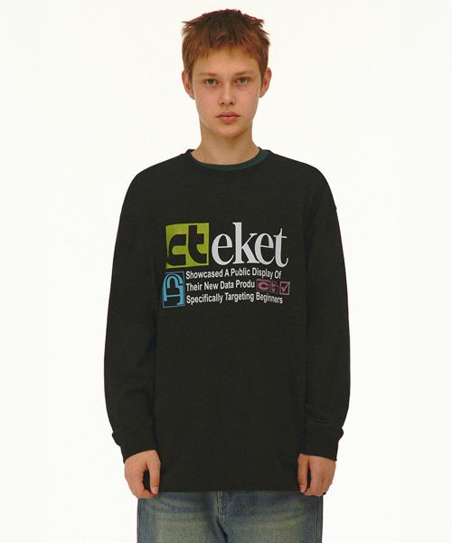 Plan L/S Tee Black