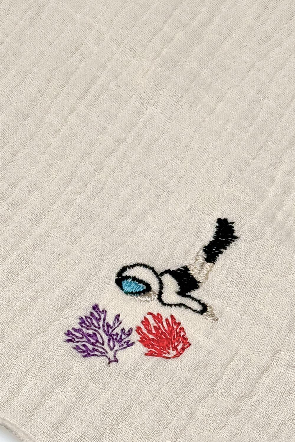 제주 해녀 손수건