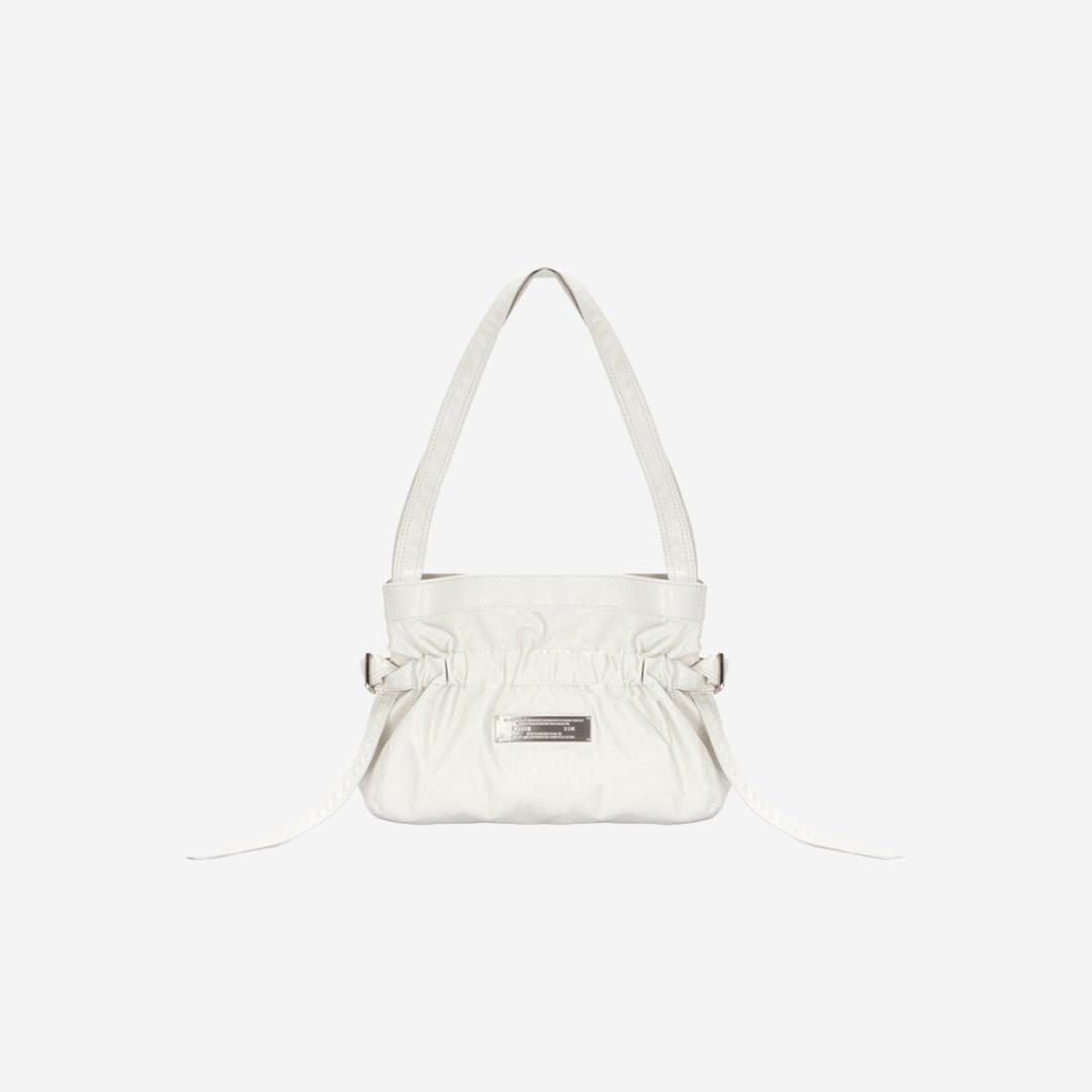 Matin Kim Faux Leather Seashell Mini Bag Ivory