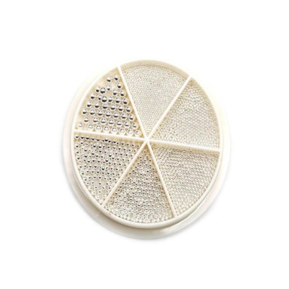 2.실버 원형 볼참 6종 휠  네일아트재료