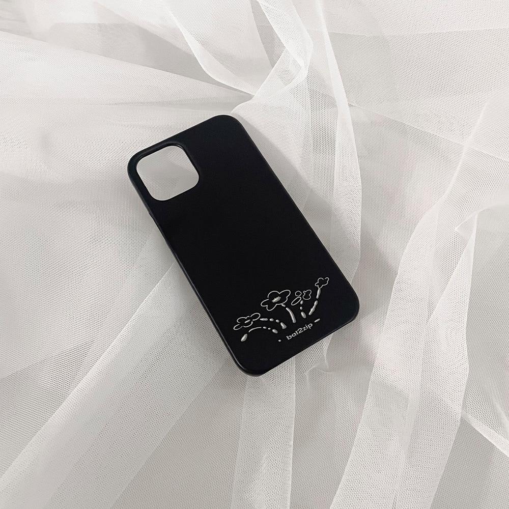 bunch of flowers matt hard case / 한 편의 꽃다발 폰케이스