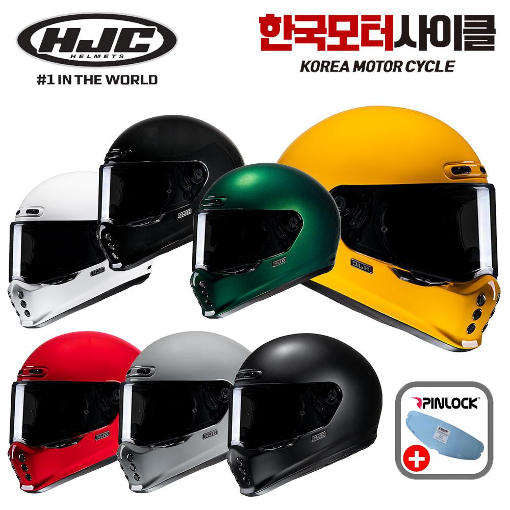 홍진헬멧 V10 풀페이스 클래식 바이크 오토바이헬멧