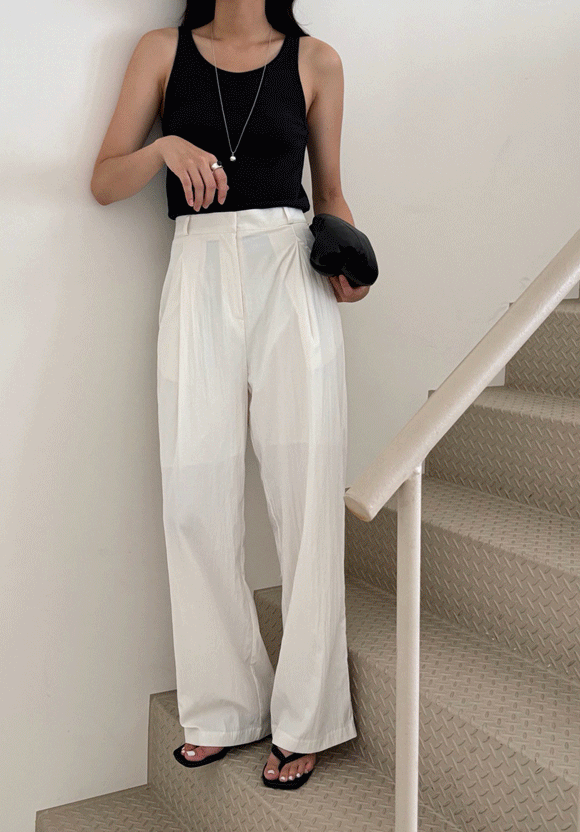 멜로즈무드 베이어 일자 와샤팬츠pt(4color)