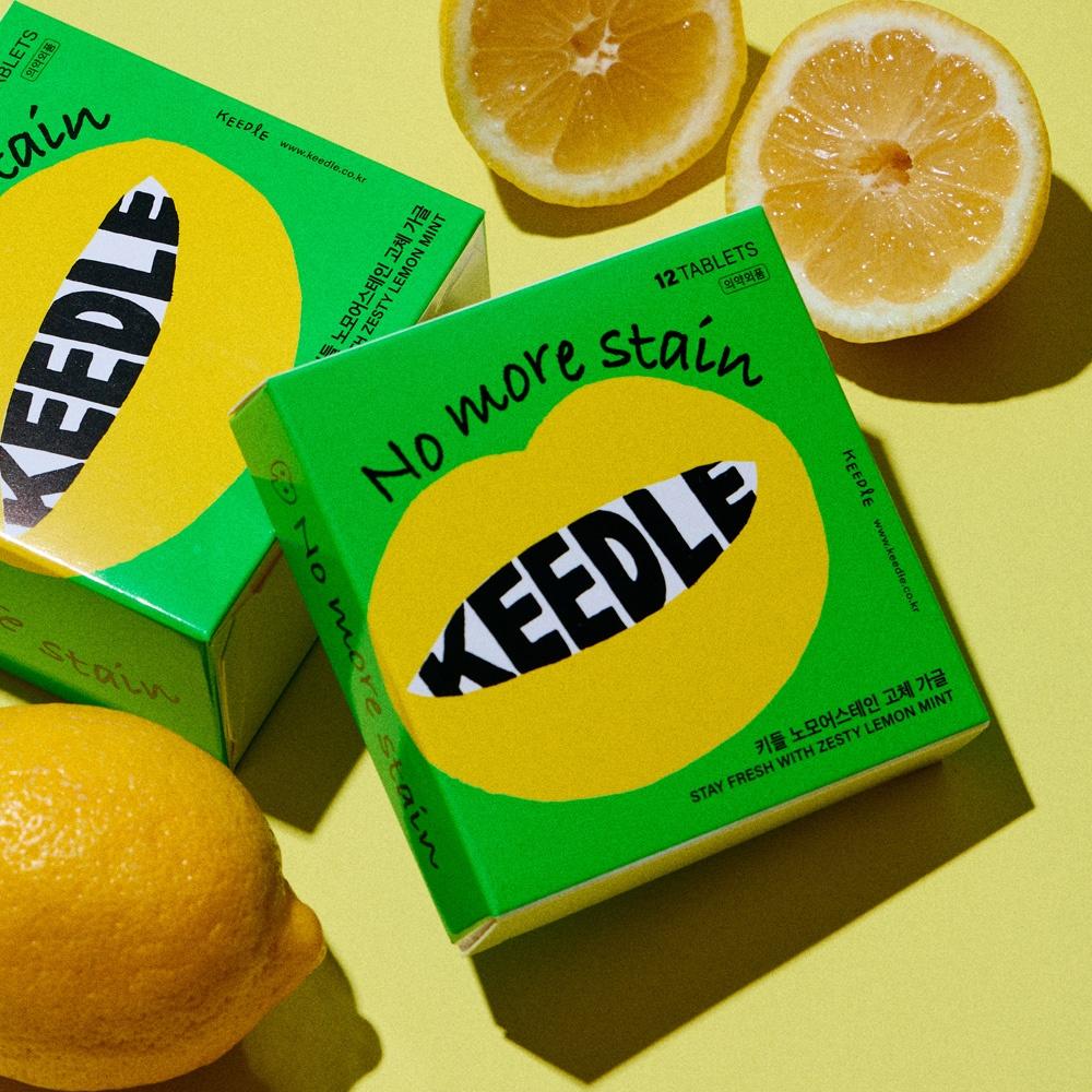 고체가글 제스티 레몬 맛, 노 모어 스테인 12개입