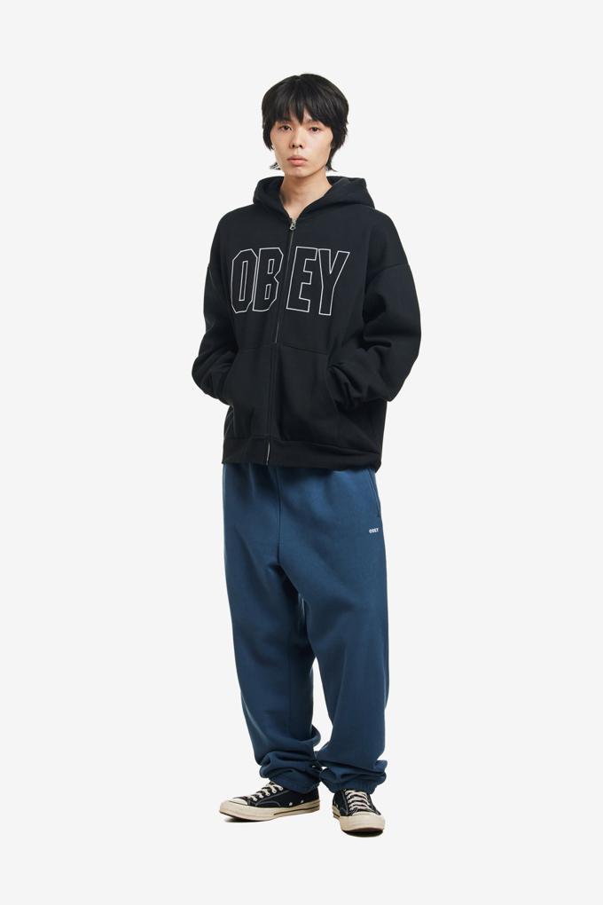 GORDON EXTRA HEAVY ZIP HOOD