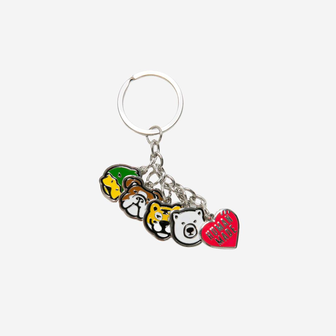 Human Made Animal Keyring Silver